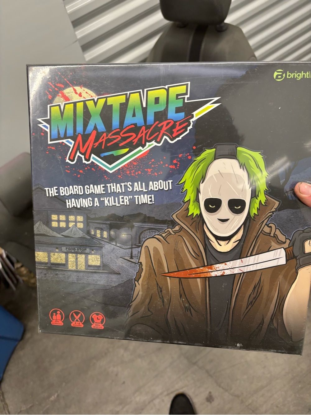 Bright Light Media Mixtape Massacre Horror Board Game Ages 17+ 2-6 Players